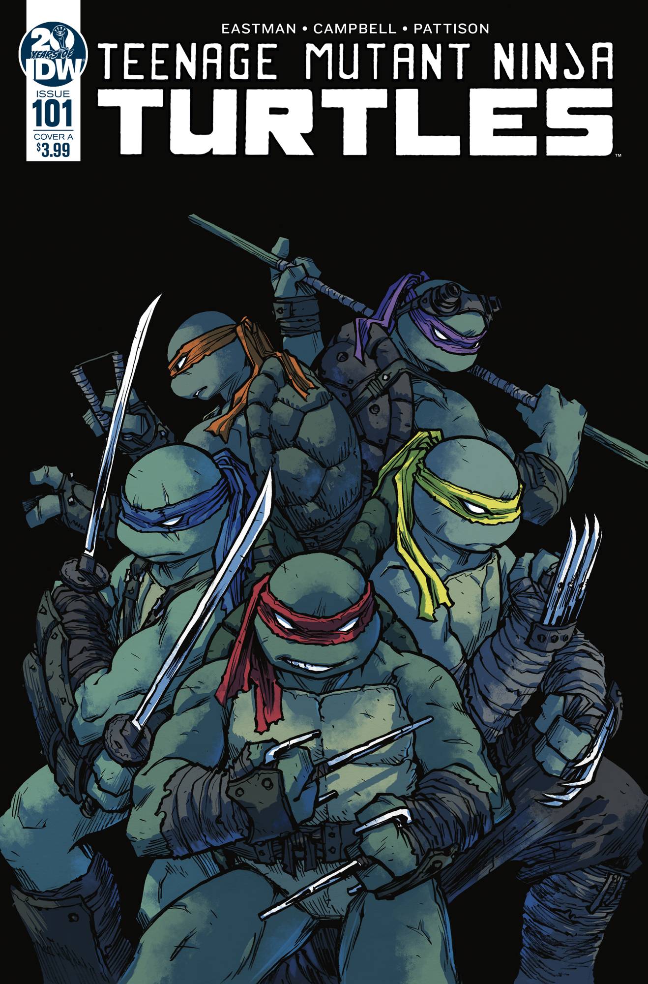 TMNT ONGOING 101 - Heroes Cave