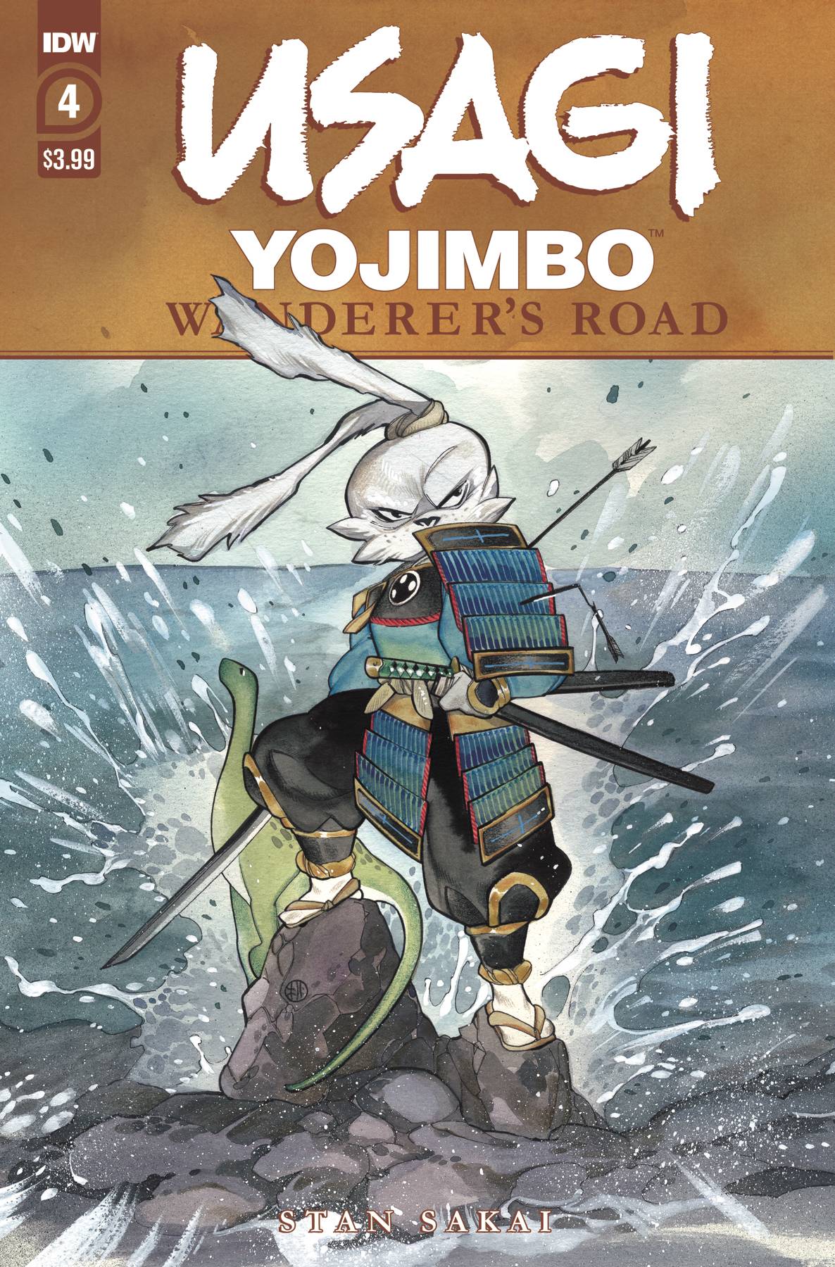Usagi Yojimbo Wanderers Road 4 (Pre-order 2/24/21) - Heroes Cave