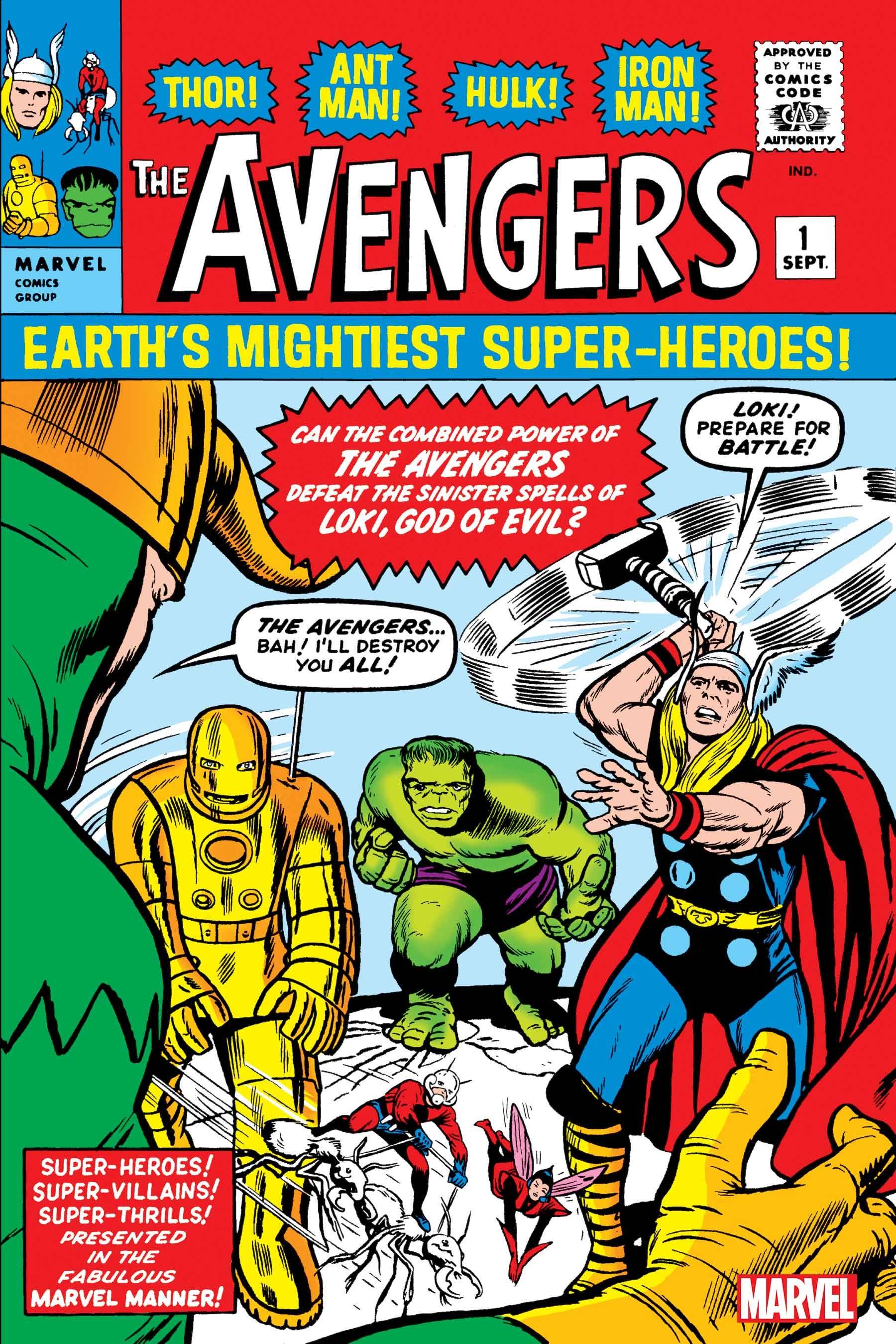 Avengers 1 Facsimile - Heroes Cave