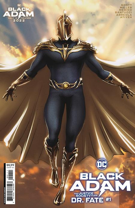 Black Adam The Justice Society Files Doctor Fate 1 (Pre-order 10/5/2022) - Heroes Cave
