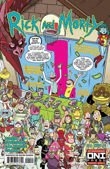 Rick And Morty 1 (Pre-order 1/25/2023) - Heroes Cave