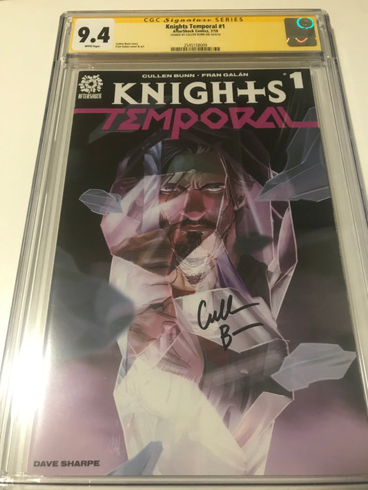 Knights Temporal 1 A Variant - CGC Signed By Cullen Bunn - Heroes Cave