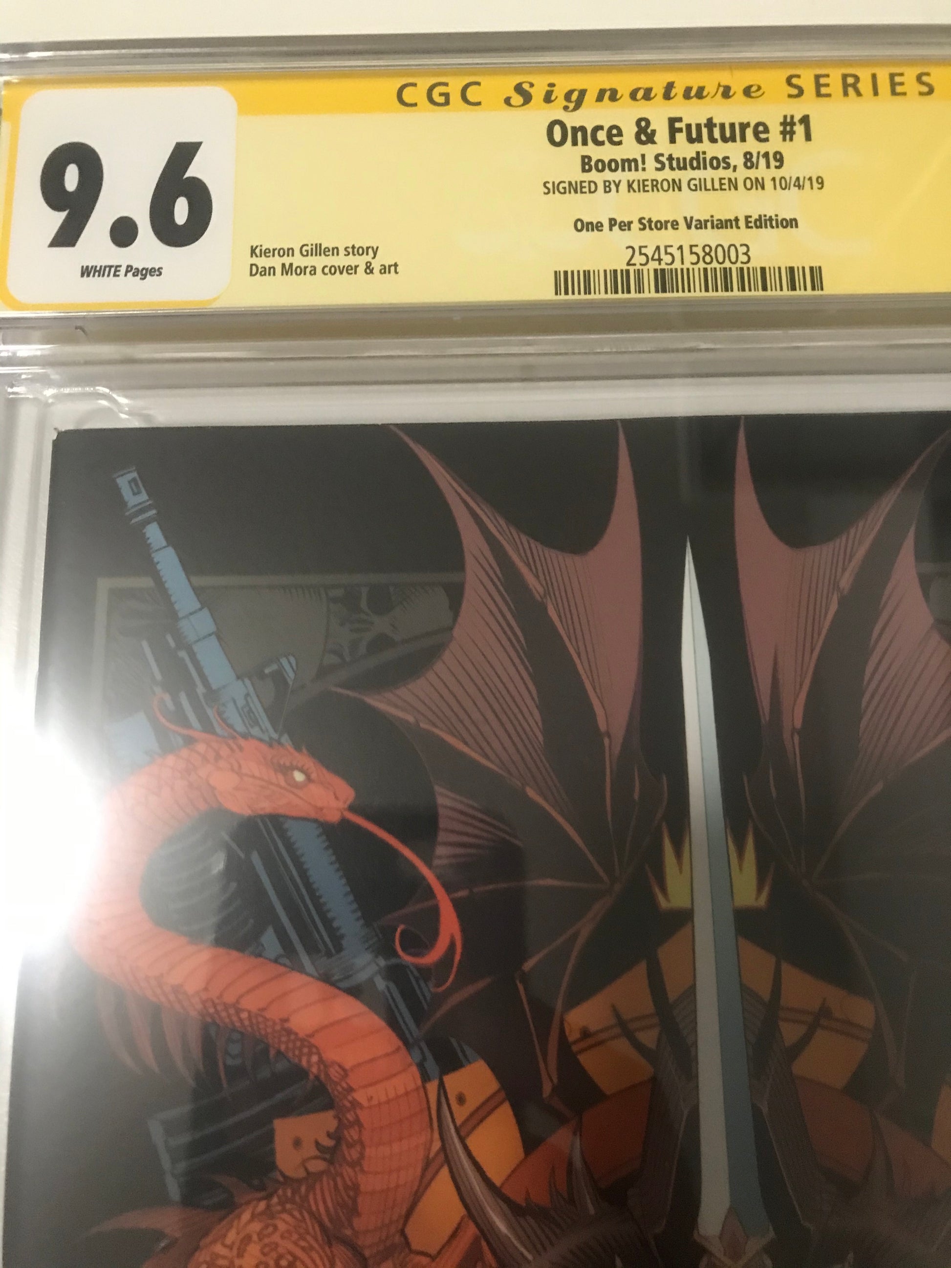 Once and Future 1 One Per Store Variant - CGC Signed By Kieron Gillen - Heroes Cave