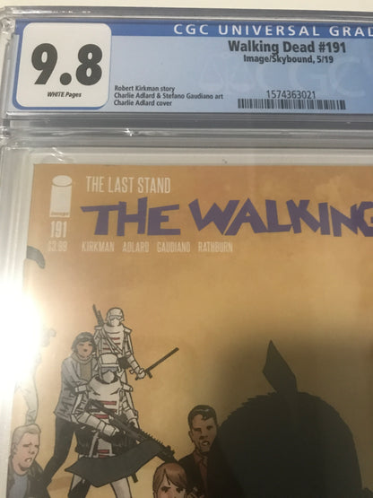 Walking Dead 191 - CGC 1st Print - Heroes Cave