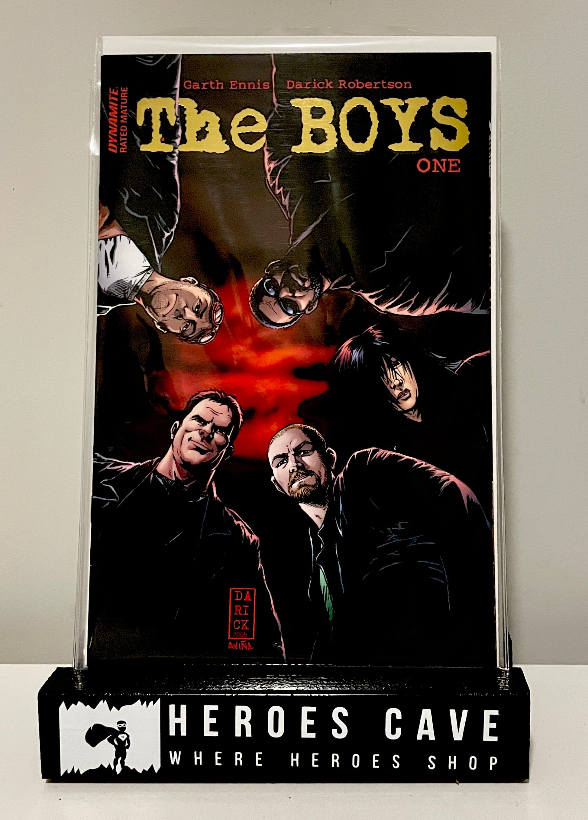 The Boys 1 Gold Foil - Heroes Cave