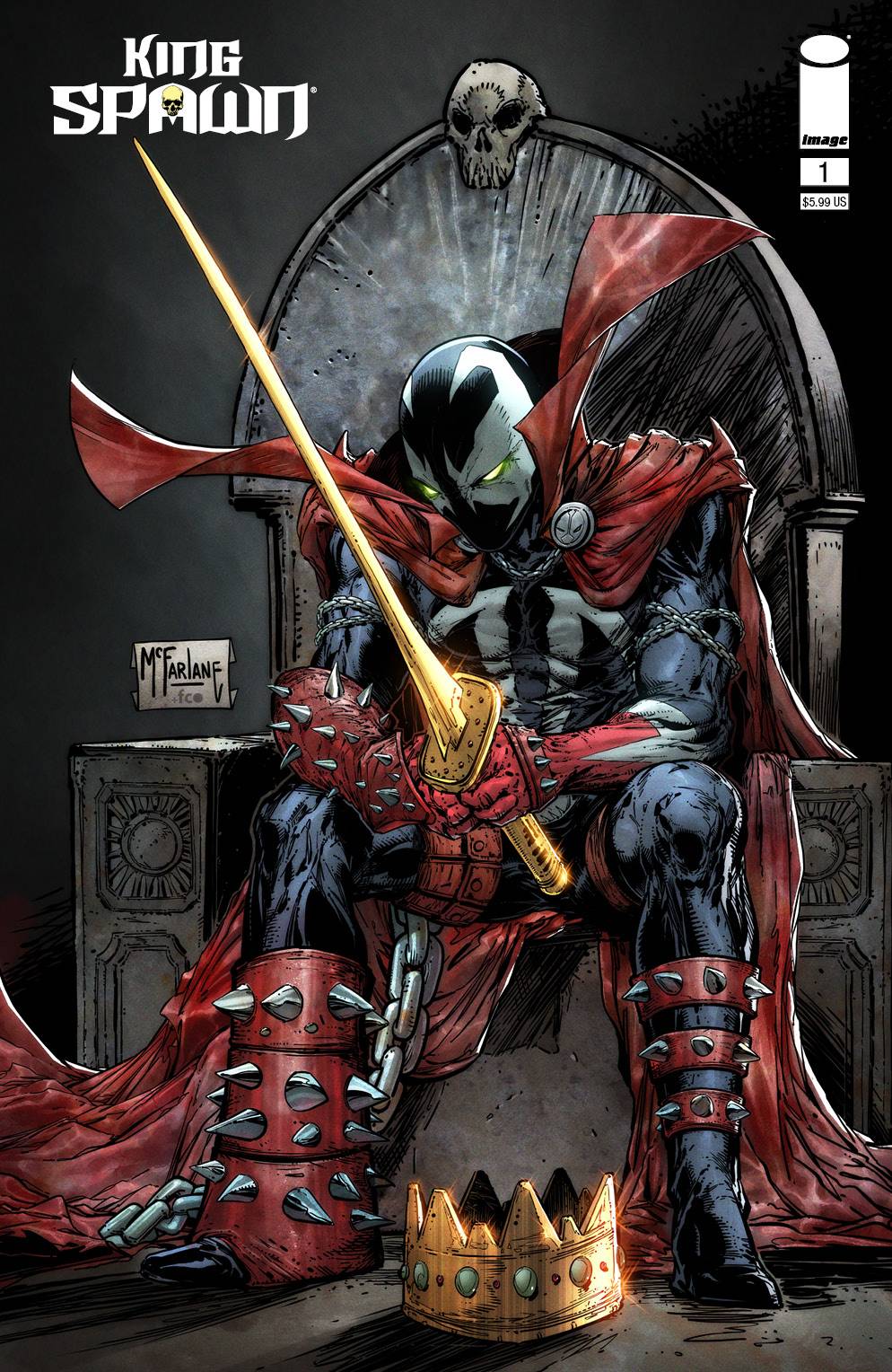 King Spawn 1 (Pre-order 8/25/2021) - Heroes Cave