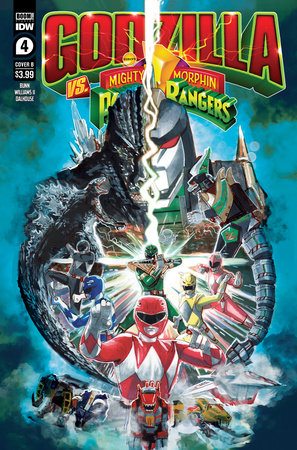 Godzilla Vs. The Mighty Morphin Power Rangers 4 (Pre-order 7/20/2022) - Heroes Cave