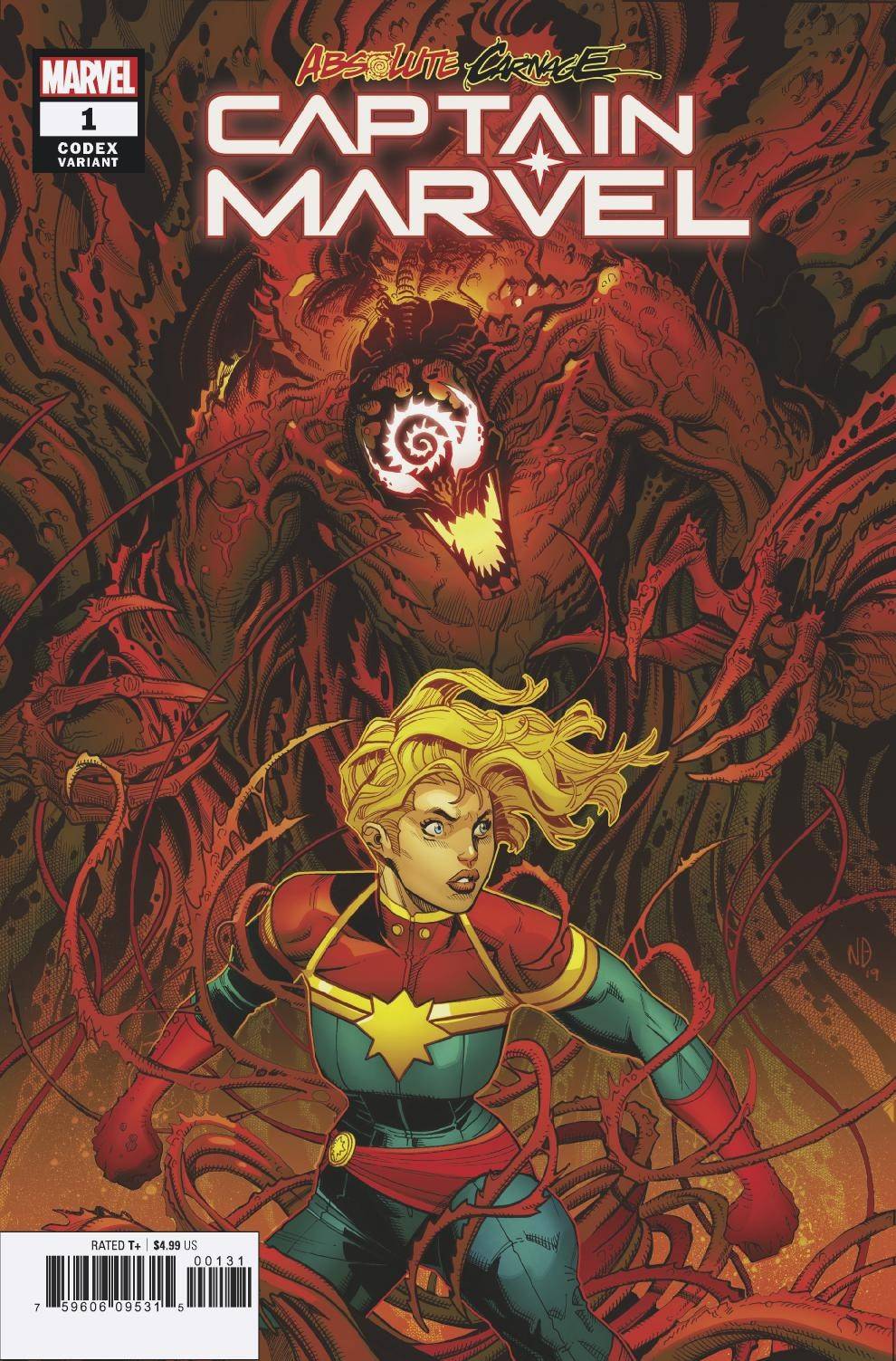 Absolute Carnage Captain Marvel 1 - Heroes Cave