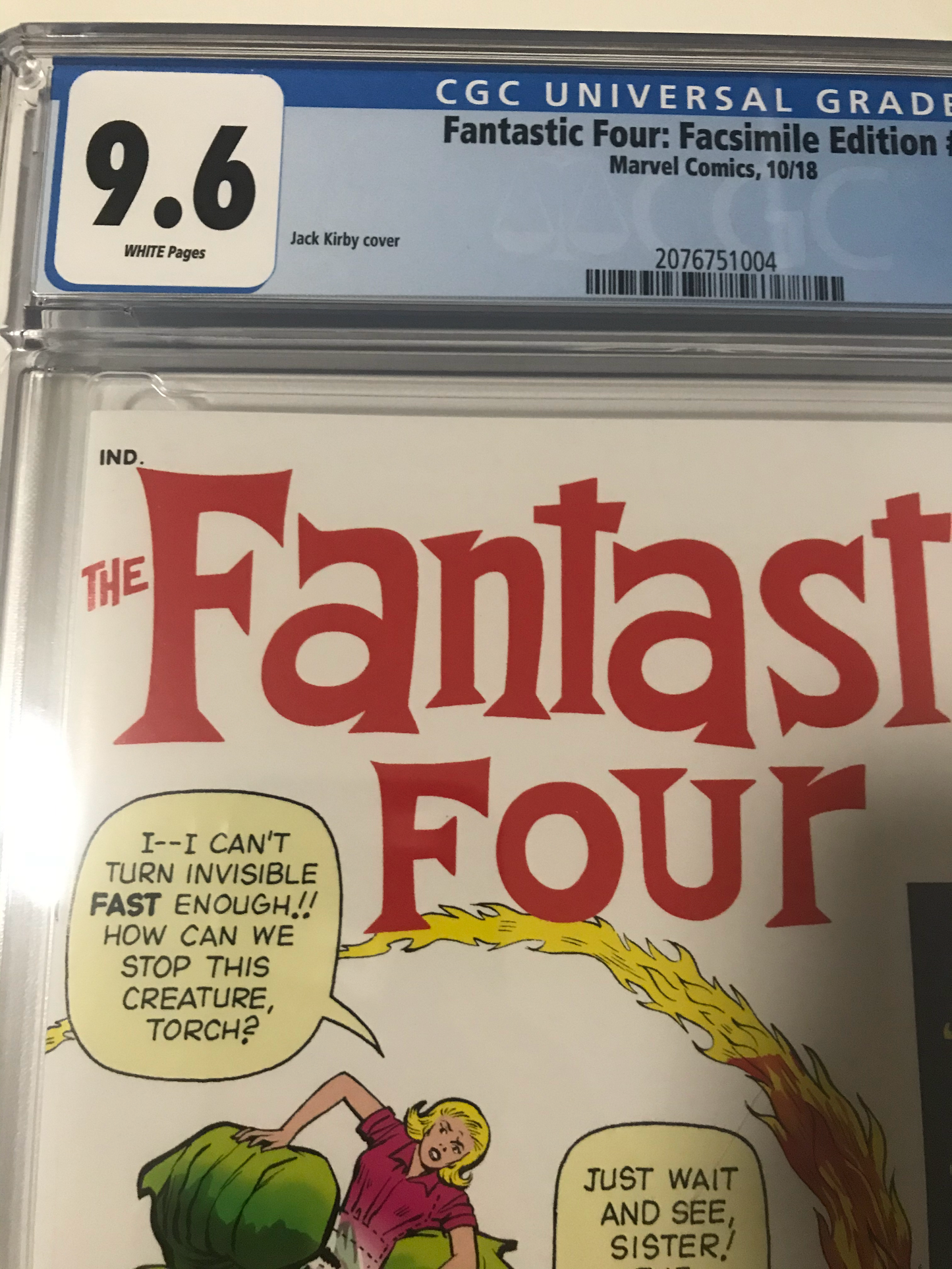 Fantastic Four 1 Facsimile - CGC - Heroes Cave