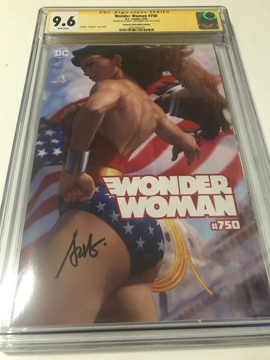 Wonder Woman 750 Trade Dress Variant - CGC Signed by Artgerm - Heroes Cave
