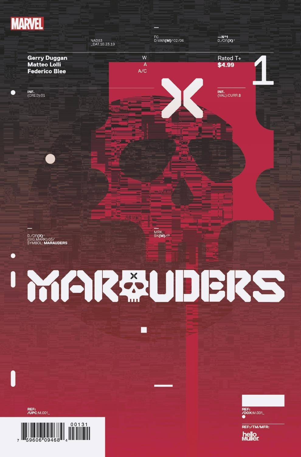 Marauders 1 DX - Heroes Cave