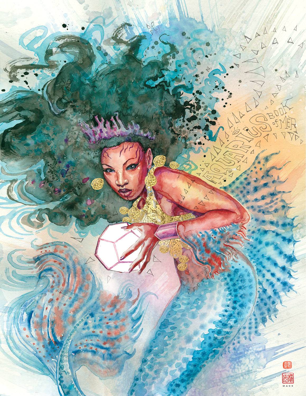 Aquarius Book Of Mer 1 (Pre-order 8/11/2021) - Heroes Cave