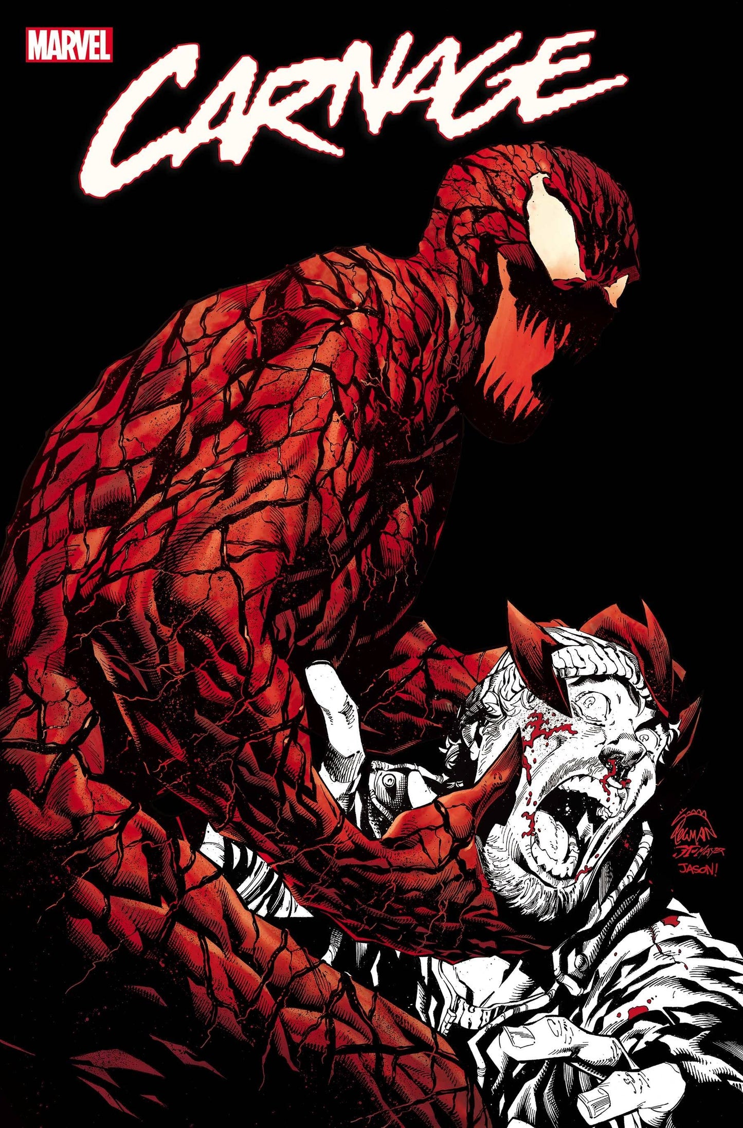 Carnage Black White And Blood 4 (Pre-order 7/14/2021) - Heroes Cave