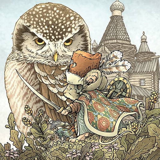 Mouse Guard Owlhen Caregiver 1 (Pre-order 7/14/2021) - Heroes Cave