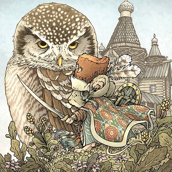 Mouse Guard Owlhen Caregiver 1 (Pre-order 7/14/2021) - Heroes Cave
