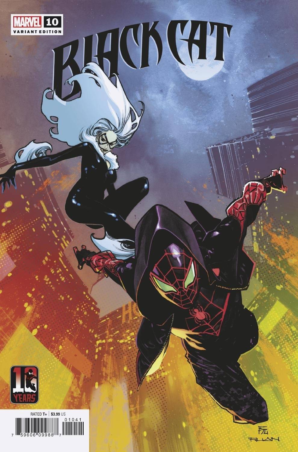 Black Cat 10 (Pre-order 9/29/2021) - Heroes Cave