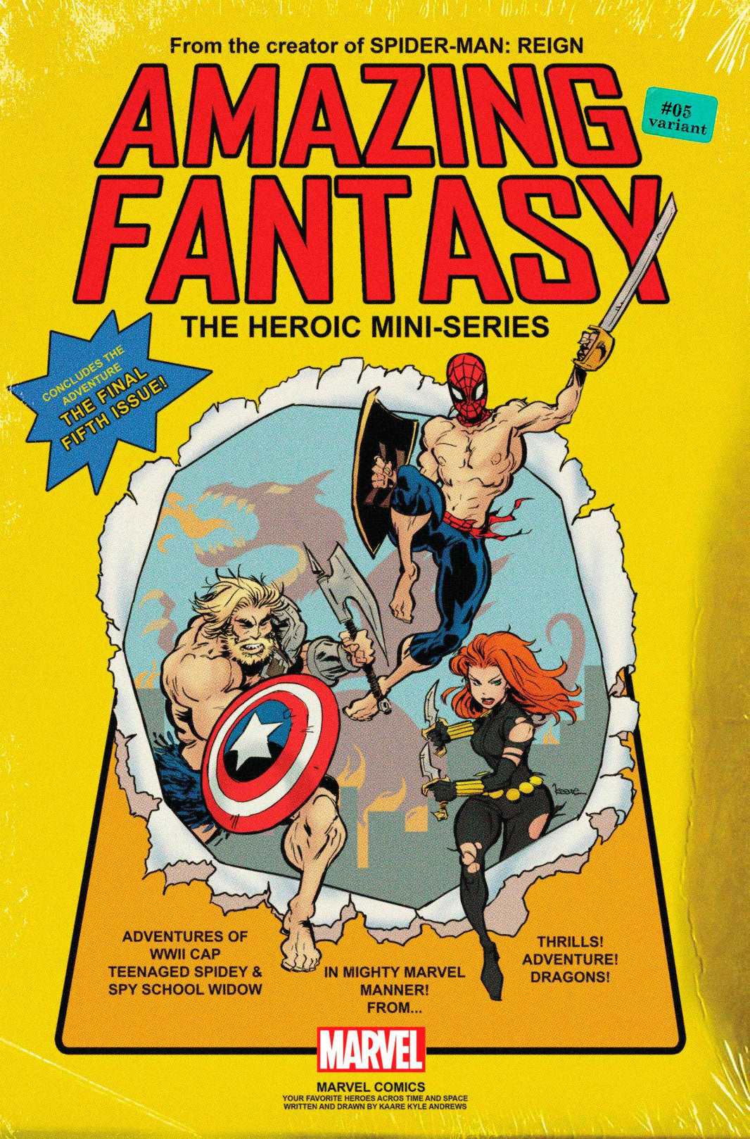 Amazing Fantasy 5 (Pre-order 11/24/2021) - Heroes Cave