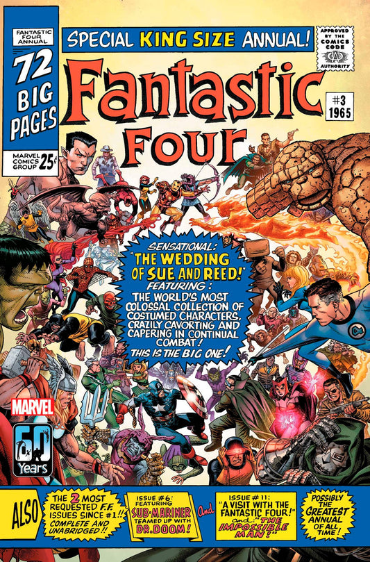 Fantastic Four Anniversary Tribute 1 (Pre-order 11/17/2021) - Heroes Cave