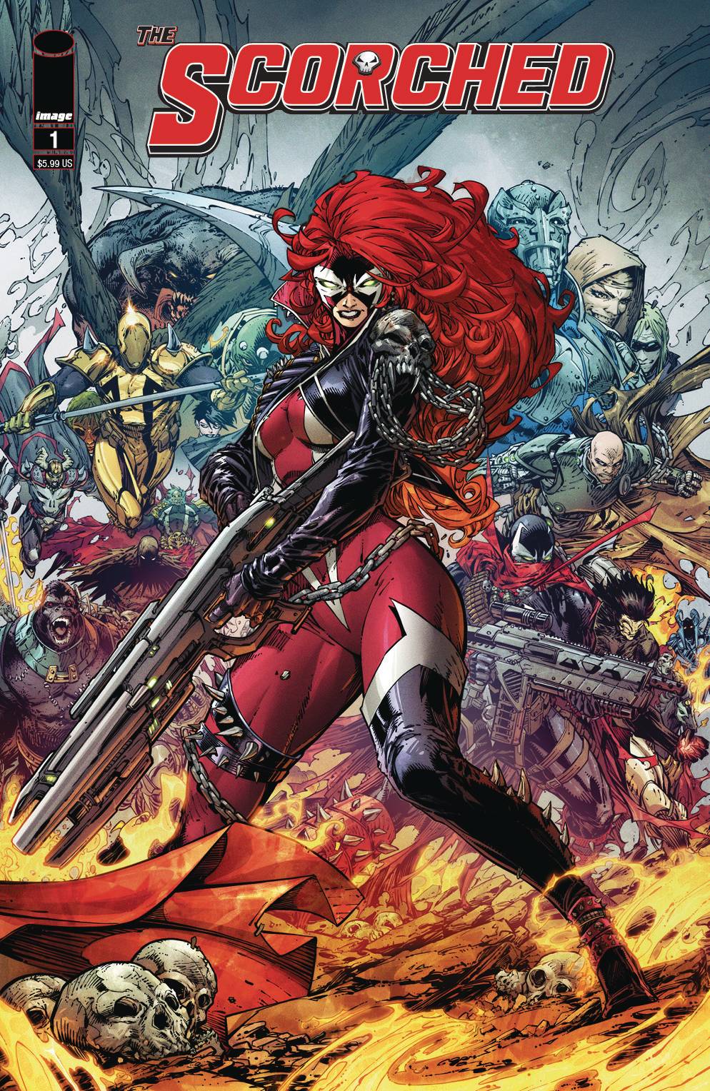 Spawn Scorched 1 (Pre-order 12/15/2021) - Heroes Cave