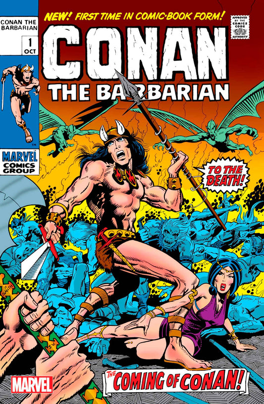 Conan The Barbarian 1 (Pre-order 12/1/2021) - Heroes Cave