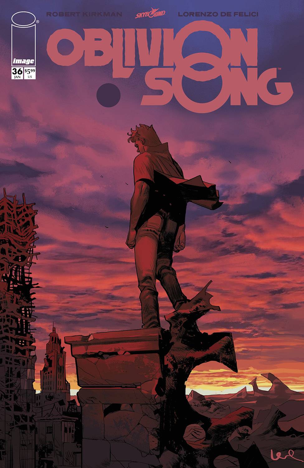 Oblivion Song By Kirkman & De Felici 36 (Pre-order 6/8/2022) - Heroes Cave