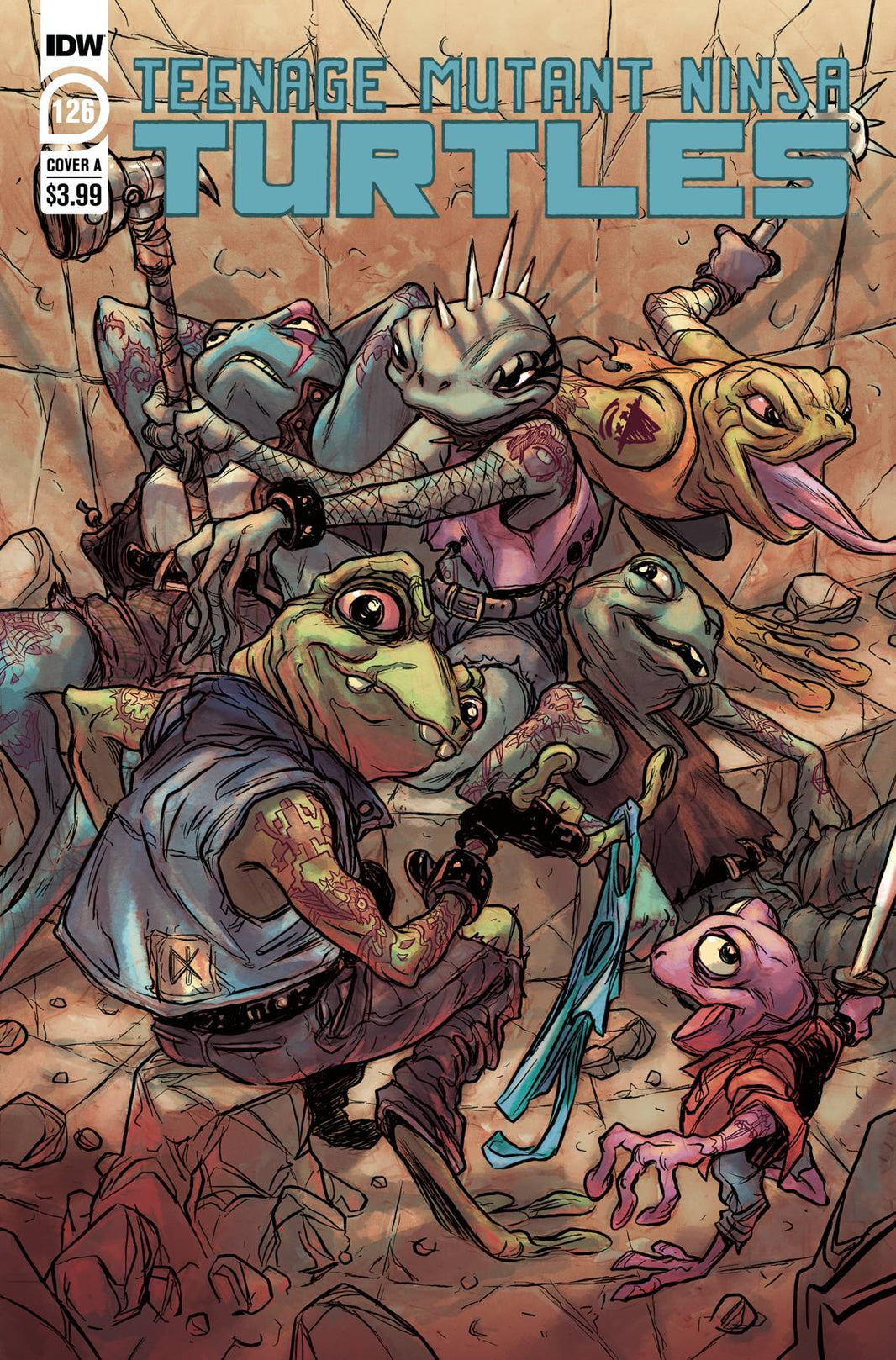 Tmnt Ongoing 126 (Pre-order 2/16/2022) - Heroes Cave