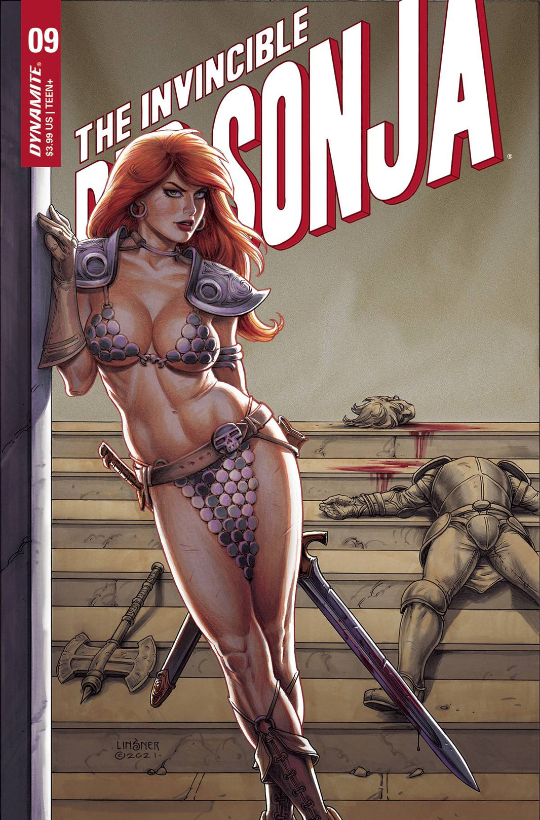 Invincible Red Sonja 9 (Pre-order 6/8/2022) - Heroes Cave