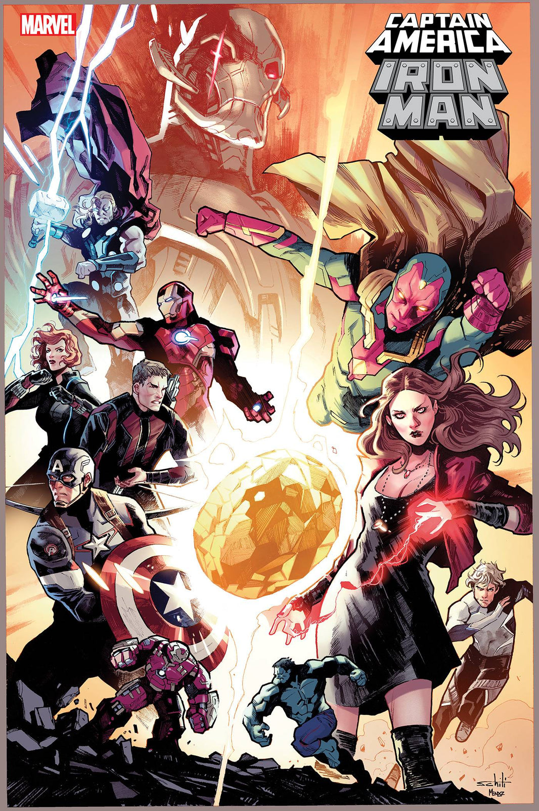 Captain America Iron Man 5 (Pre-order 3/23/2022) - Heroes Cave