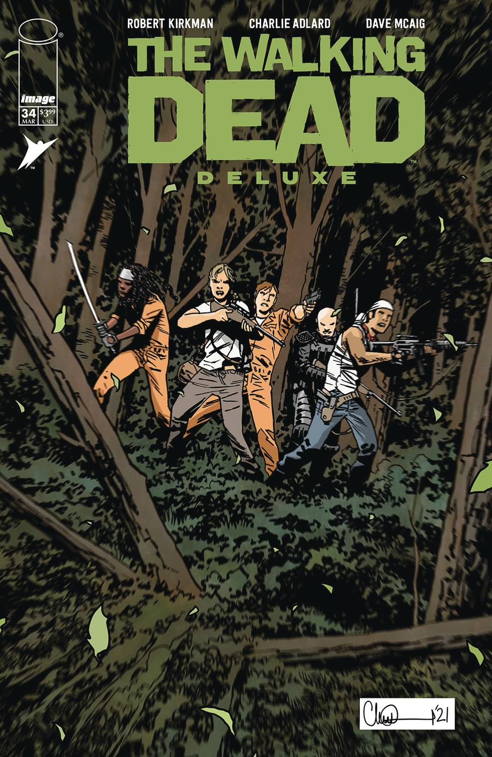 Walking Dead Dlx 34 (Pre-order 3/2/2022) - Heroes Cave