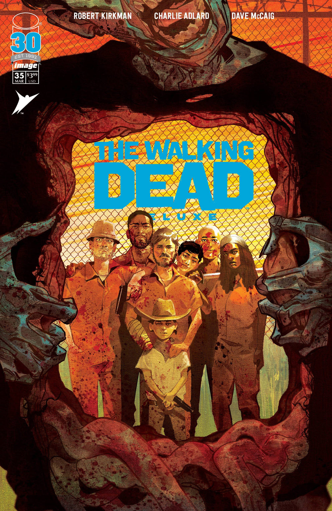 Walking Dead Dlx 35 (Pre-order 3/16/2022) - Heroes Cave