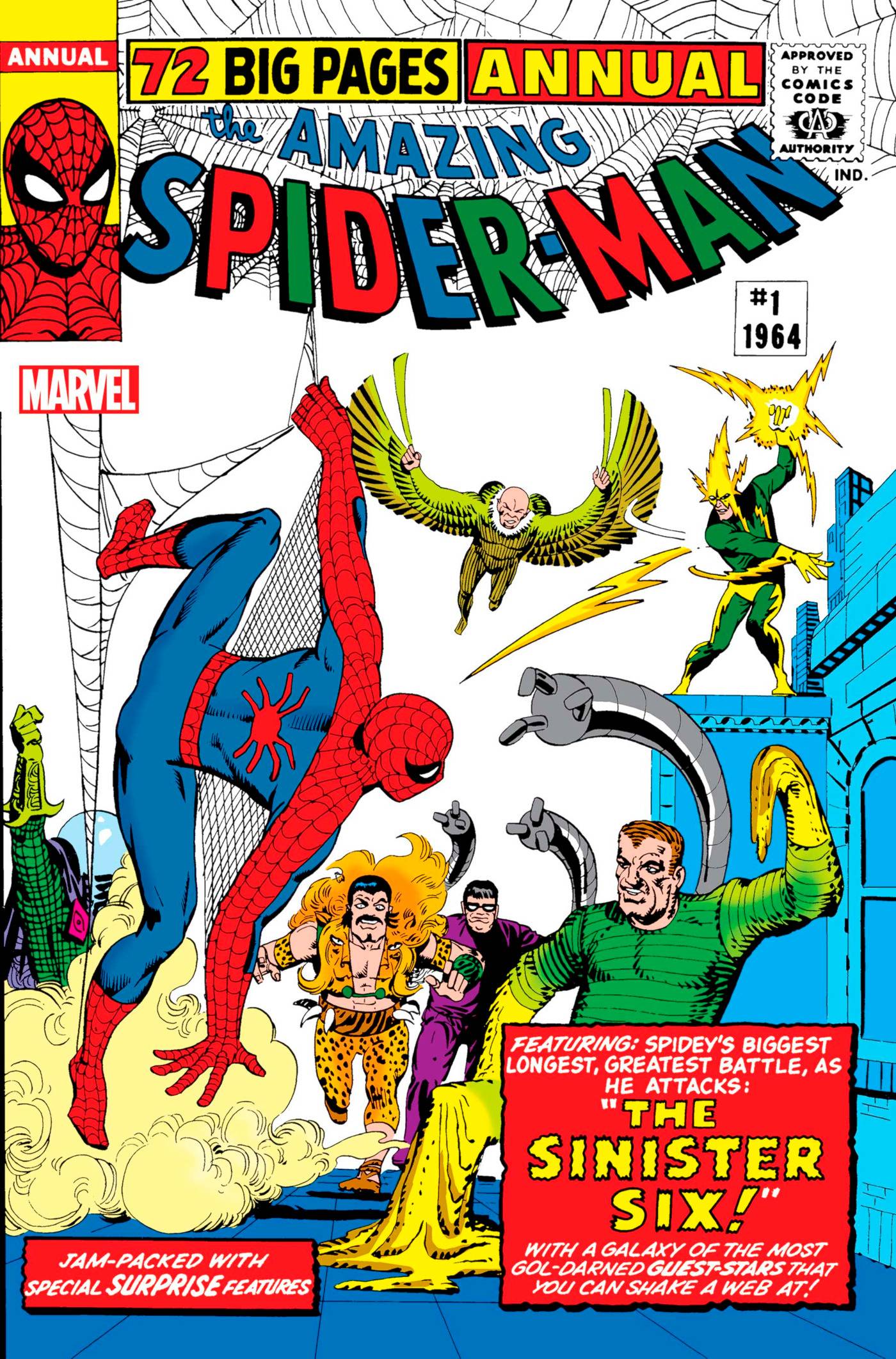Amazing Spider-man Annual 1 Facsimile (Pre-order 8/17/2022) - Heroes Cave