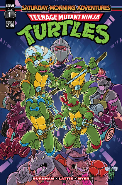 Tmnt Saturday Morning Adventures 1 (Pre-order 10/5/2022) - Heroes Cave