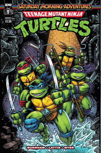 Tmnt Saturday Morning Adventures 1 (Pre-order 10/5/2022) - Heroes Cave