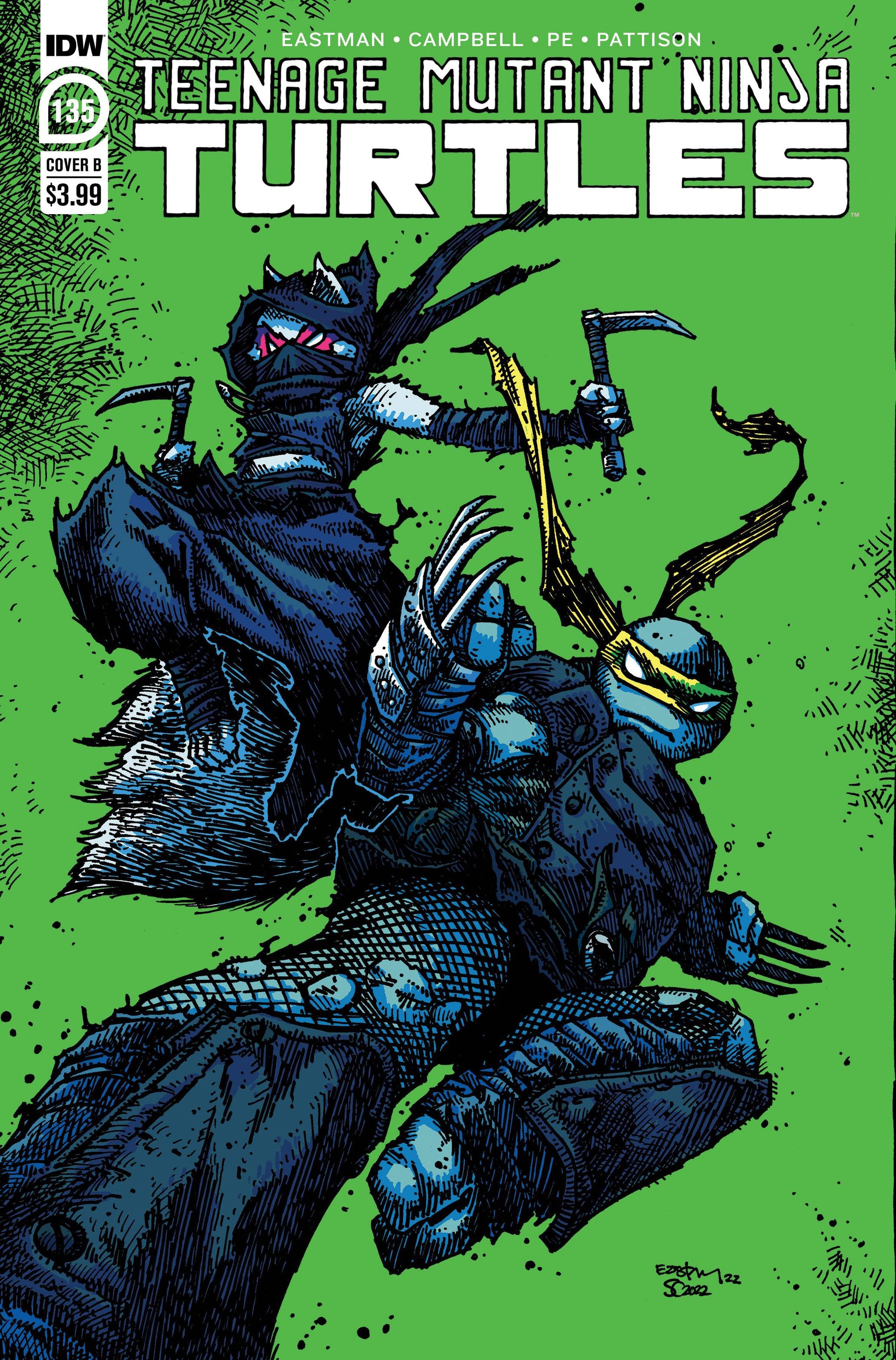 Tmnt Ongoing 135 (Pre-order 12/7/2022) - Heroes Cave