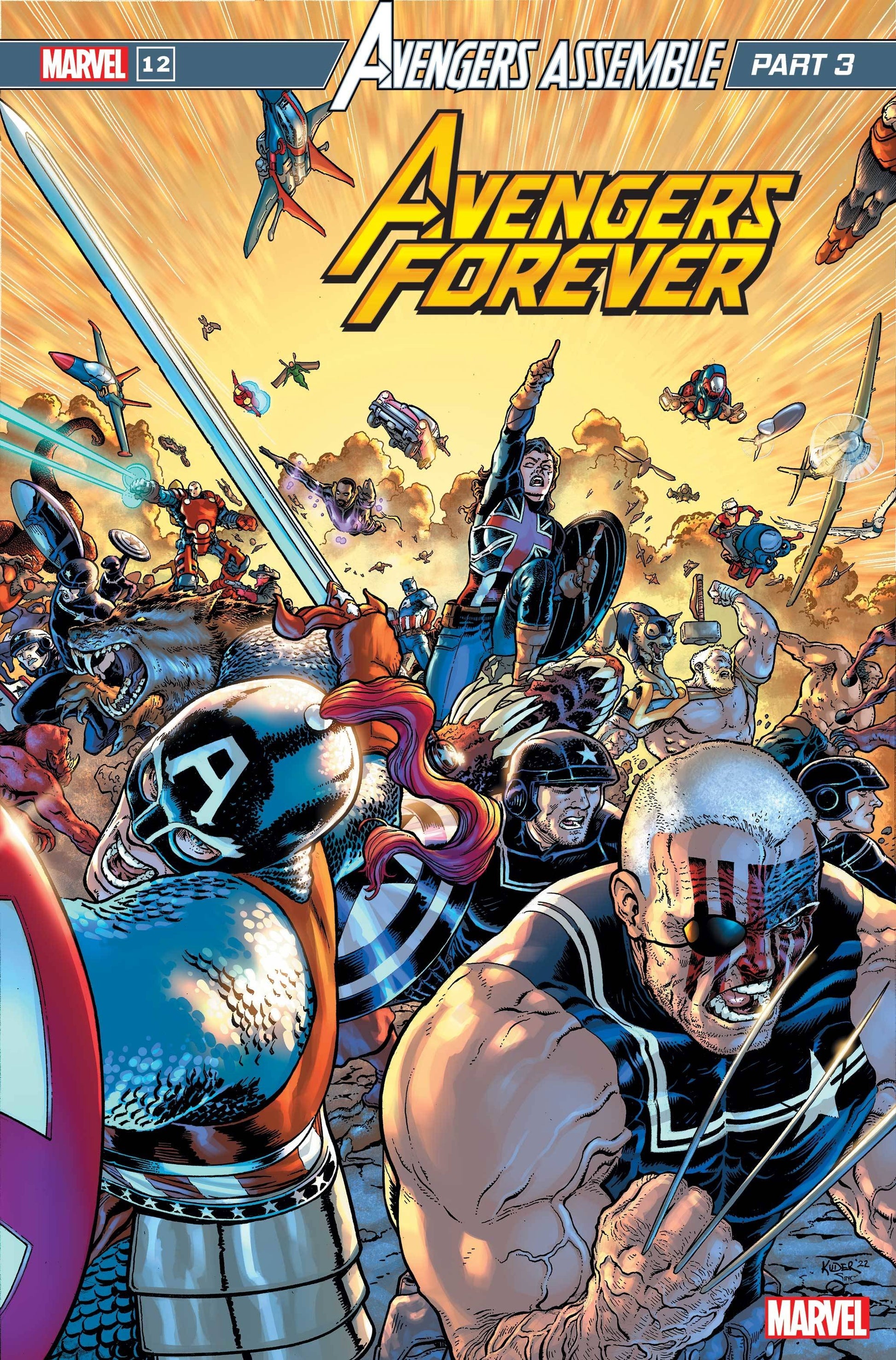 Avengers Forever 12 (Pre-order 12/21/2022) - Heroes Cave