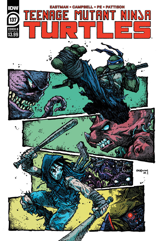 Tmnt Ongoing 137 (Pre-order 2/15/2023) - Heroes Cave