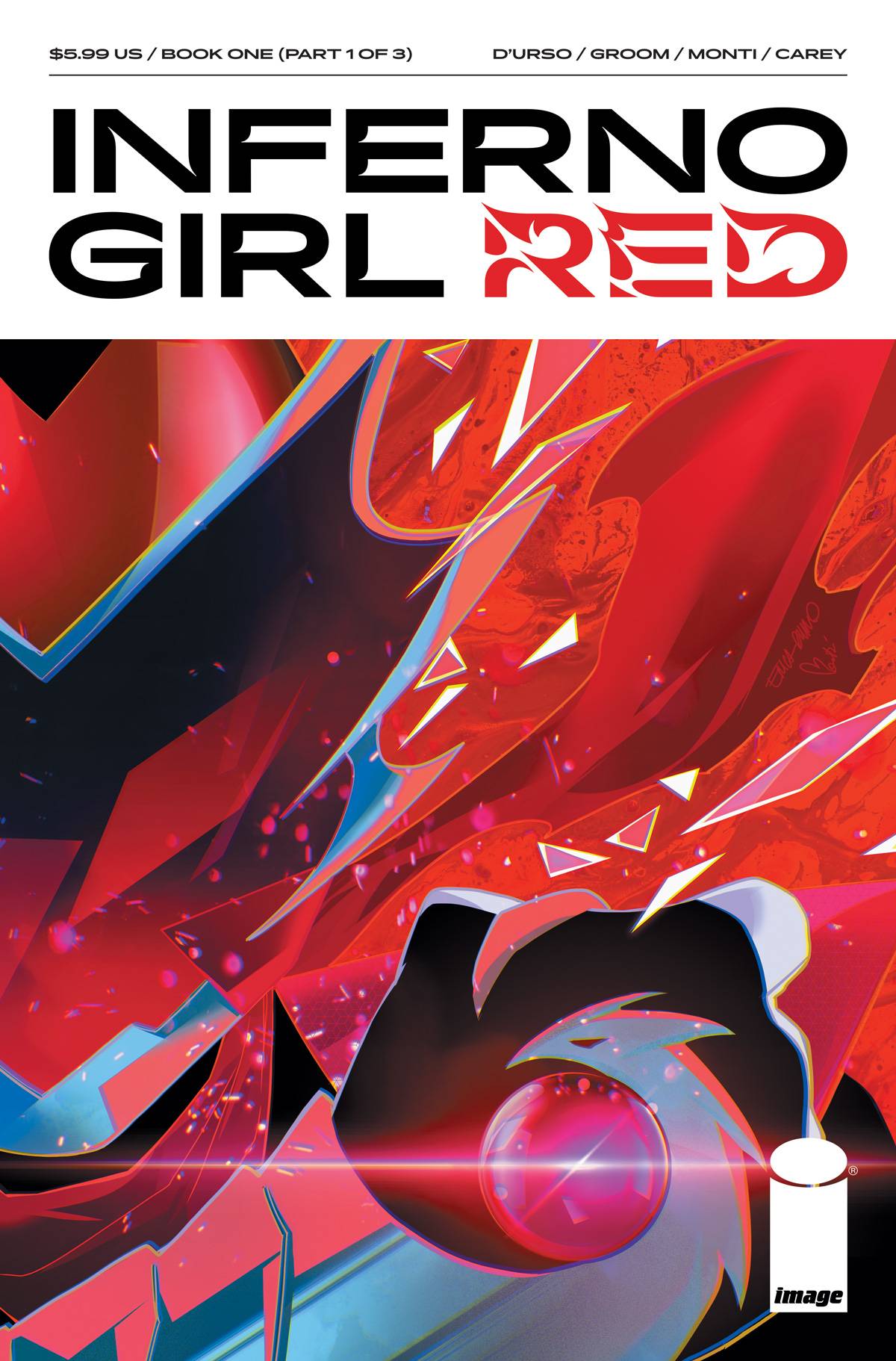 Inferno Girl Red Book One 1 (Pre-order 1/25/2023) - Heroes Cave