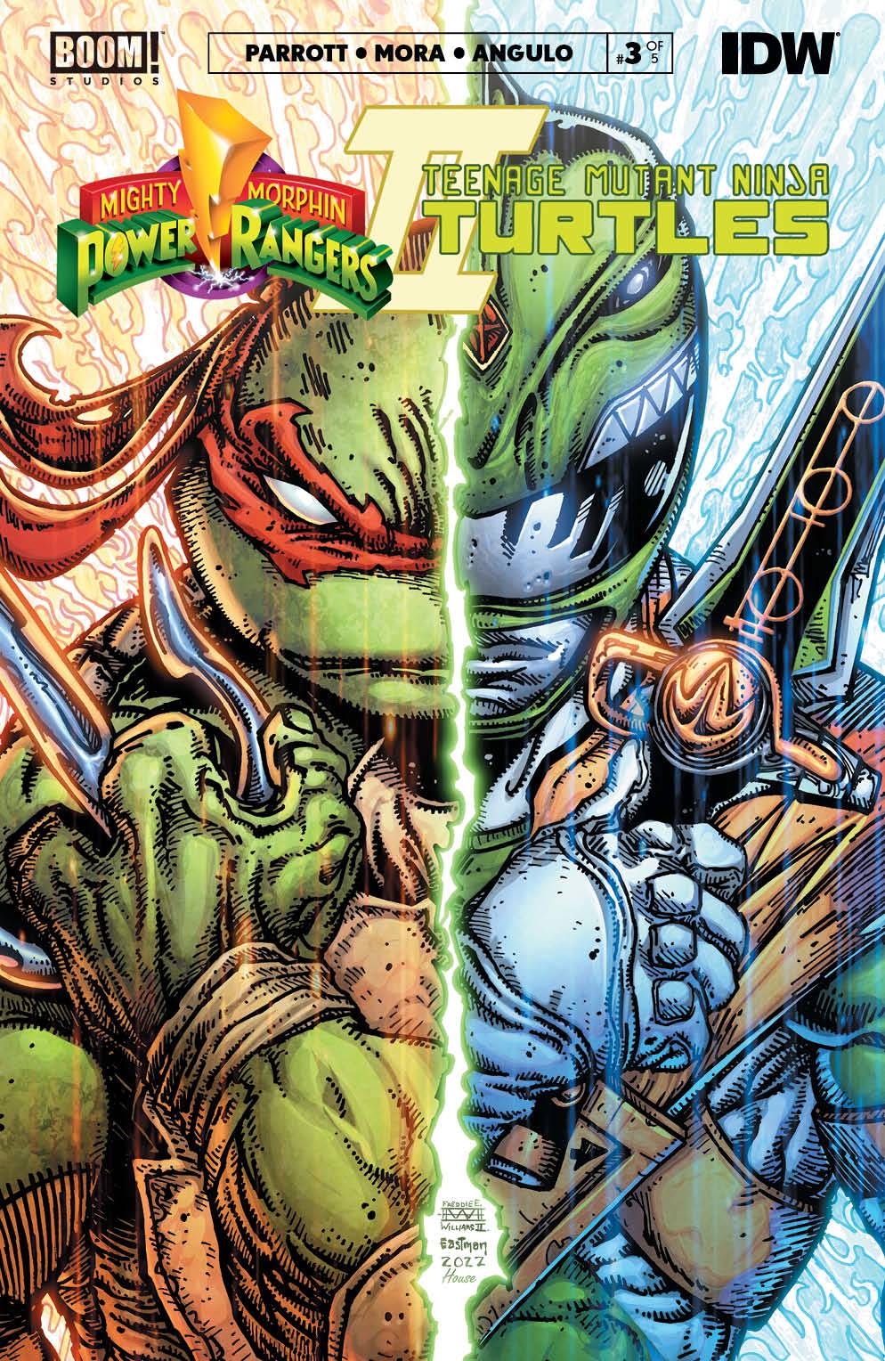 Mmpr Tmnt Ii 3 (Pre-order 2/22/2023) - Heroes Cave