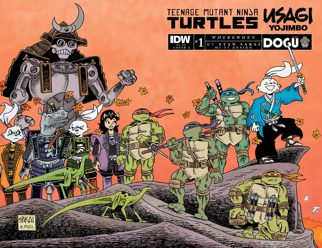 Tmnt Usagi Yojimbo Wherewhen 1 (Pre-order 4/12/2023) - Heroes Cave