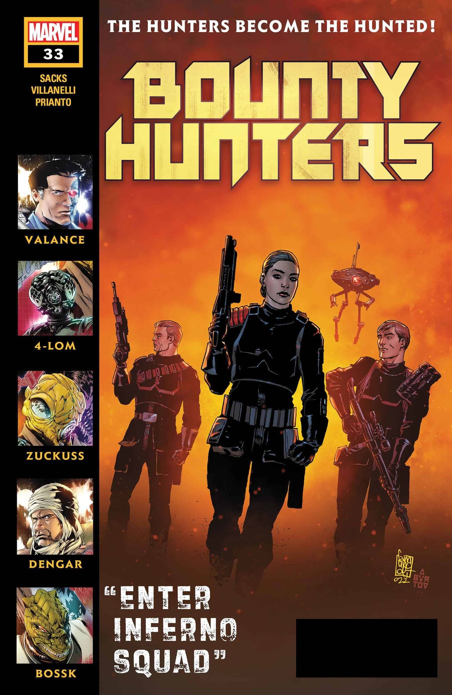 Star Wars Bounty Hunters 33 (Pre-order 4/12/2023) - Heroes Cave