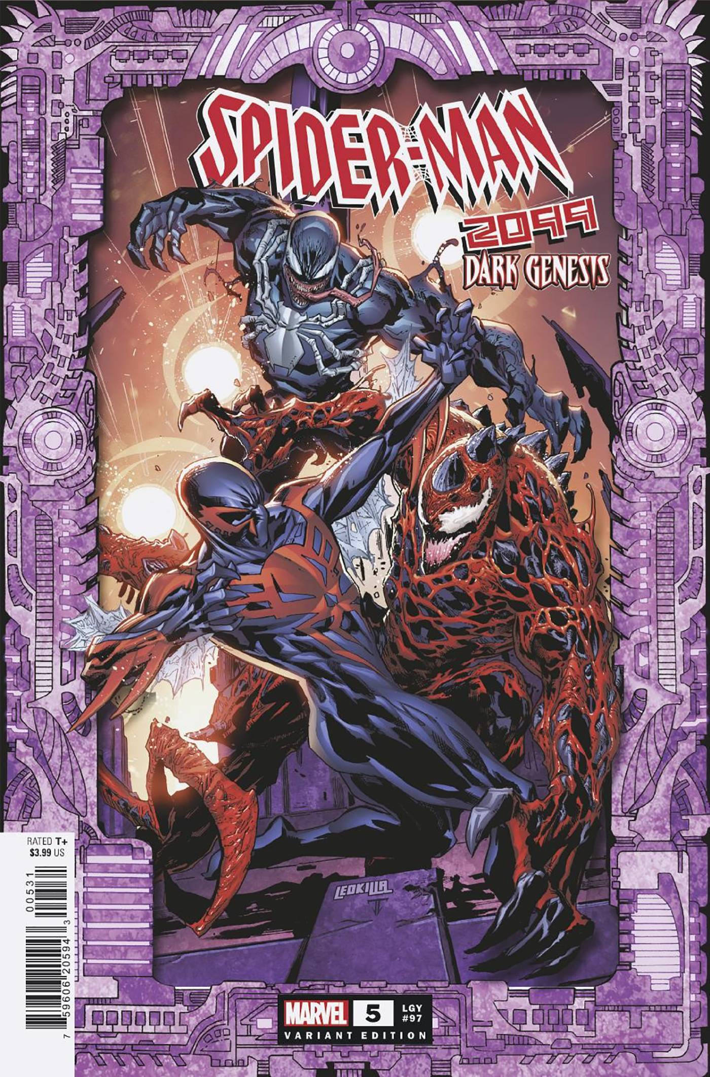 Spider-man 2099 Dark Genesis 5 (Pre-order 5/31/2023) - Heroes Cave