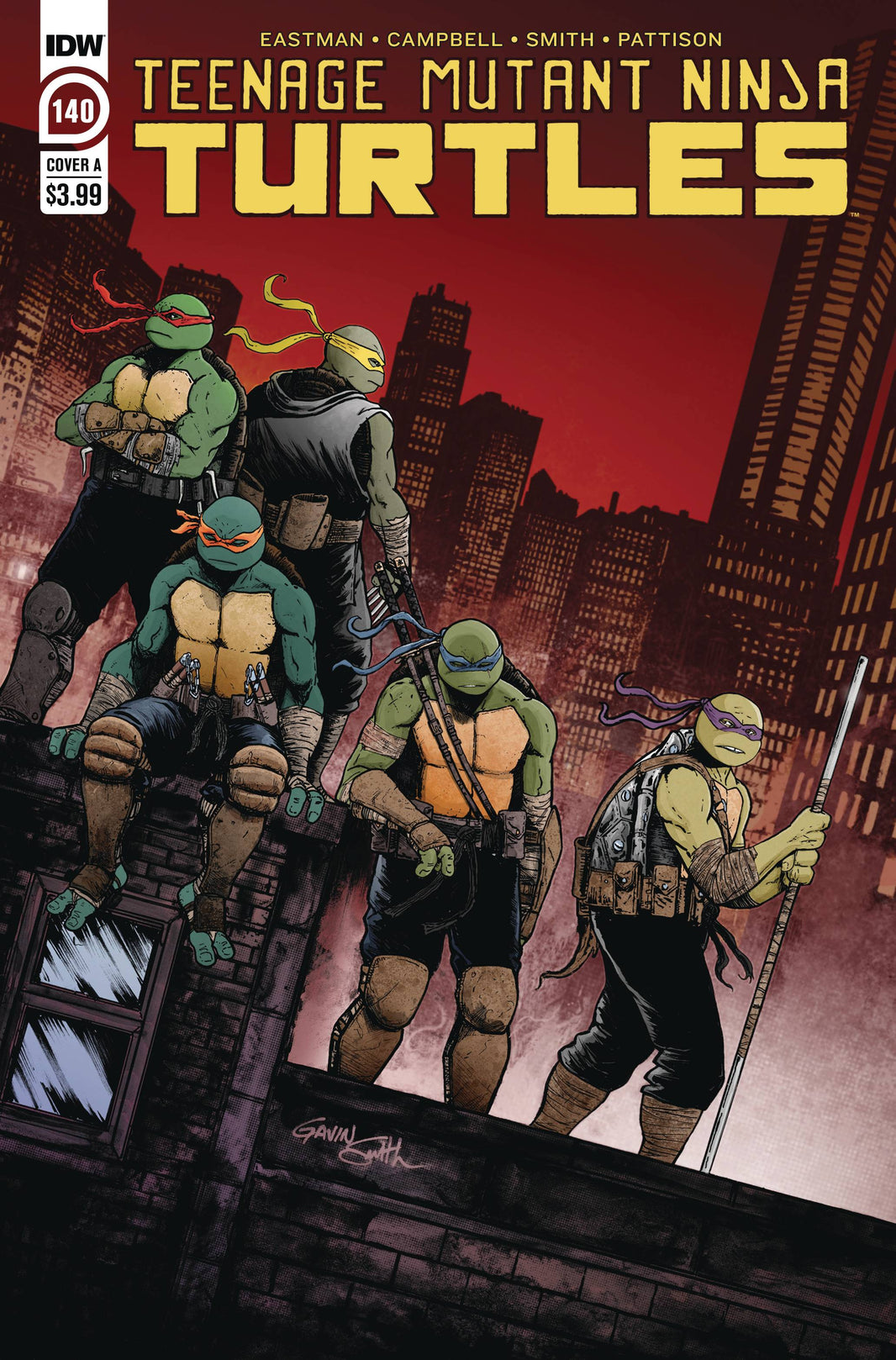 Tmnt Ongoing 140 (Pre-order 6/14/2023) - Heroes Cave