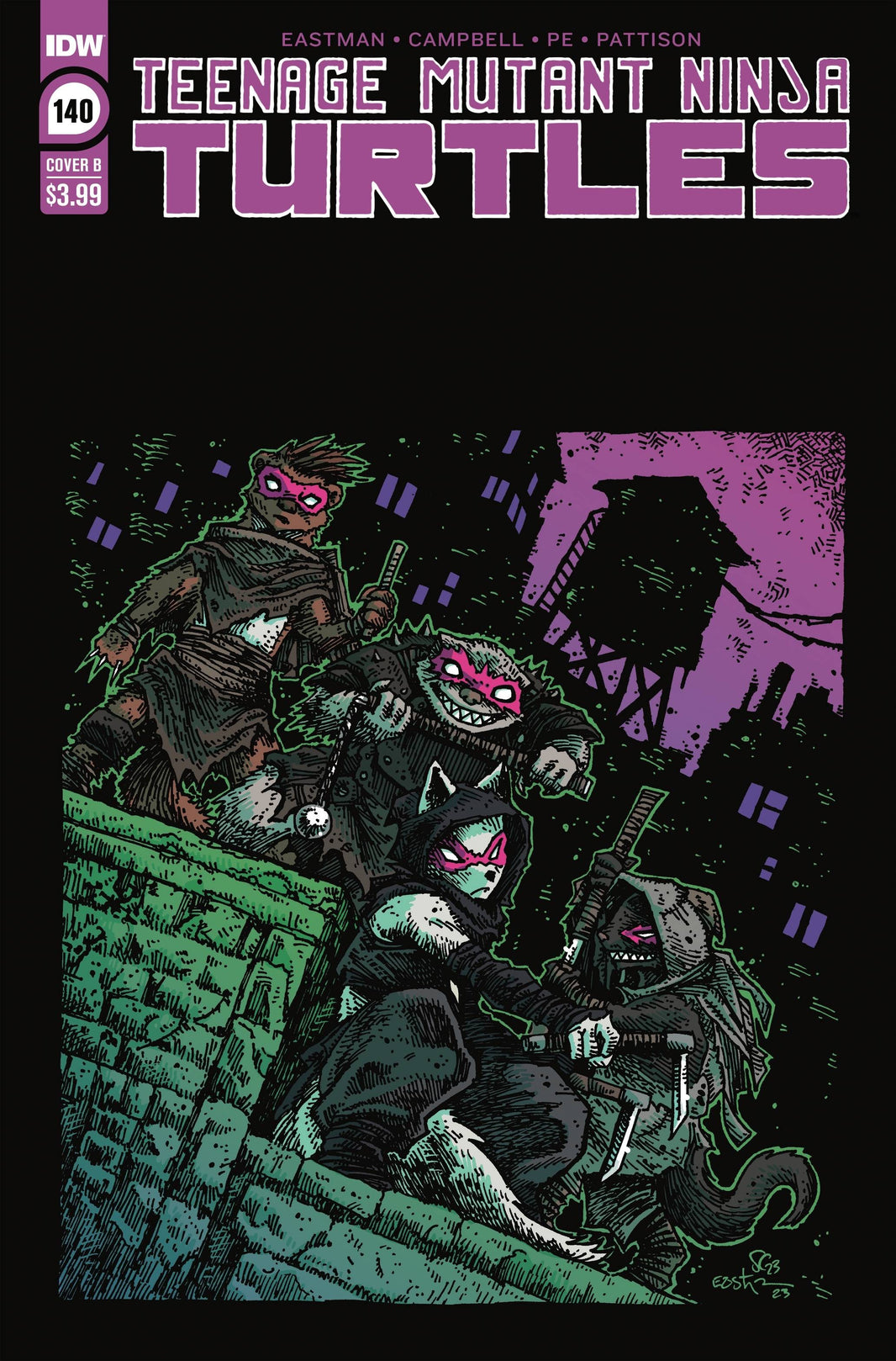 Tmnt Ongoing 140 (Pre-order 6/14/2023) - Heroes Cave