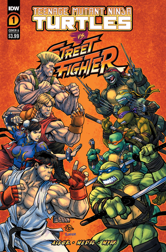 Tmnt Vs Street Fighter 1 (Pre-order 6/7/2023) - Heroes Cave