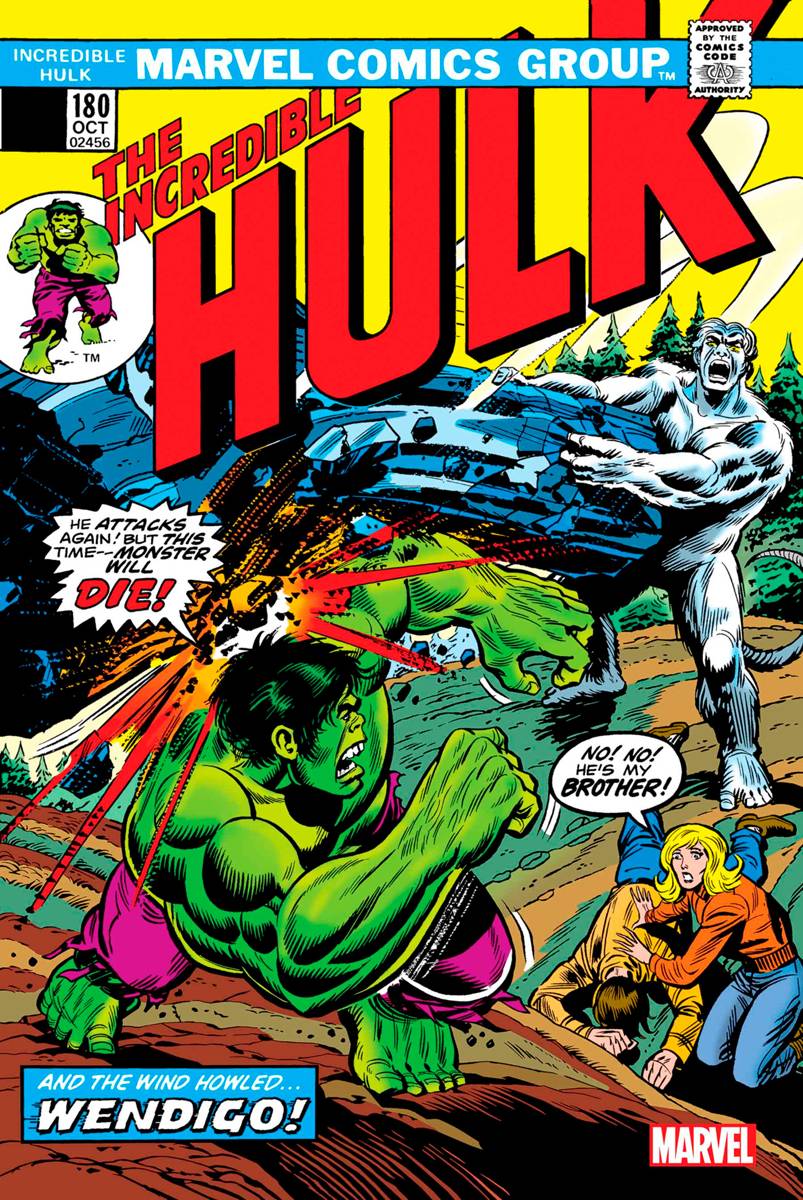 Incredible Hulk 180 Facsimile (Pre-order 7/5/2023) - Heroes Cave