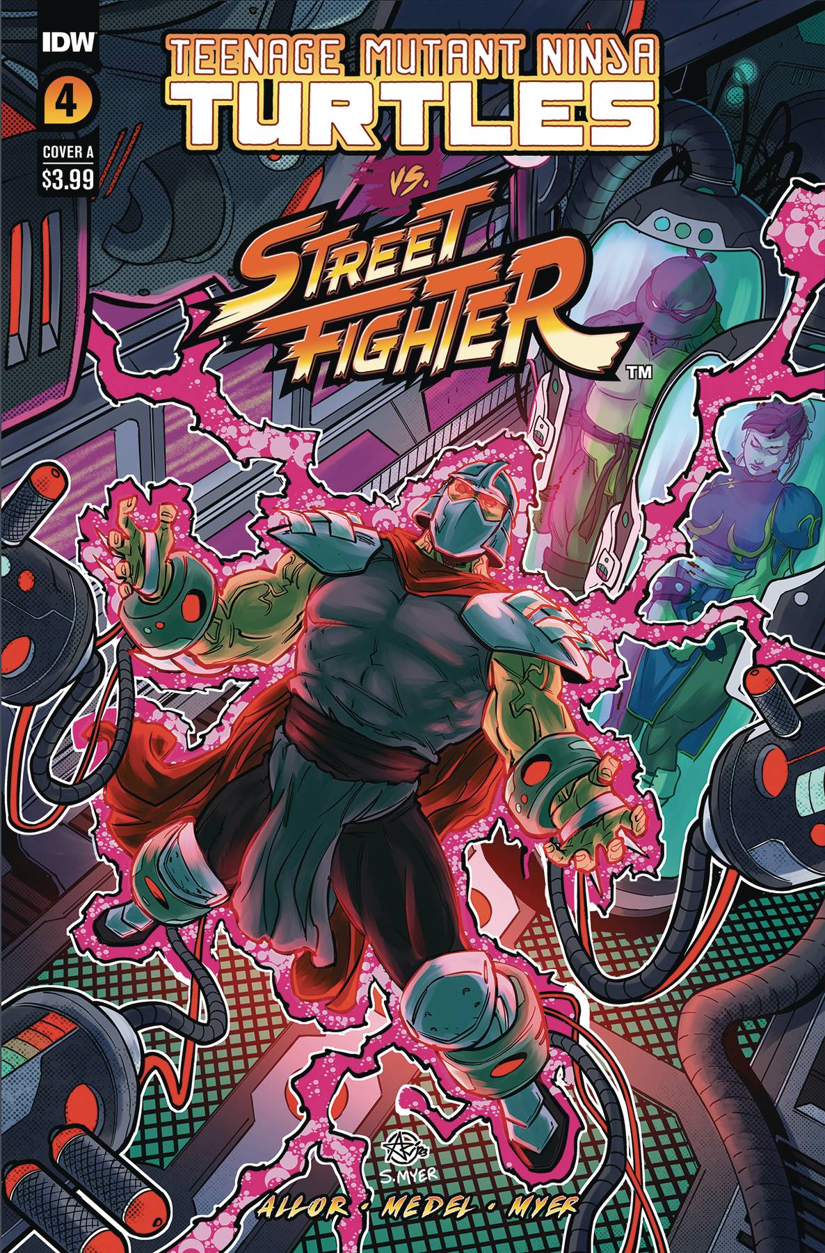 Tmnt Vs. Street Fighter 4 (Pre-order 10/11/2023) - Heroes Cave