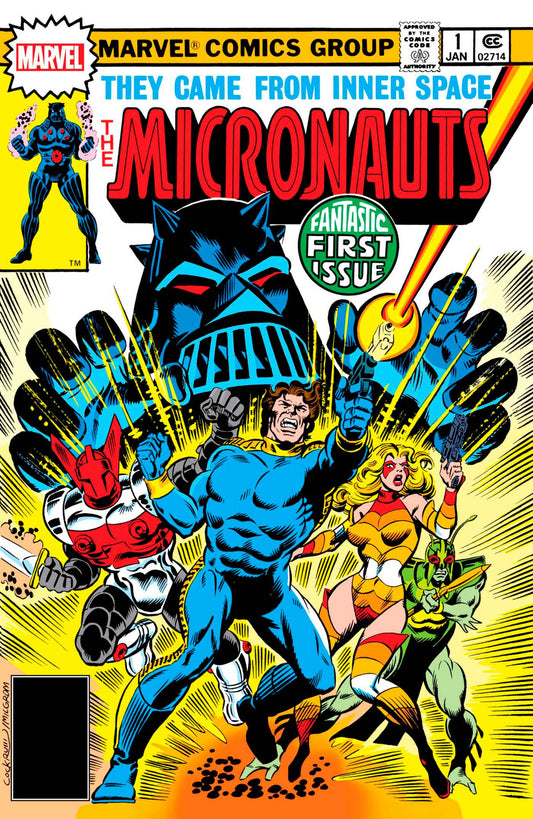 Micronauts 1 Facsimile (Pre-order 9/27/2023) - Heroes Cave