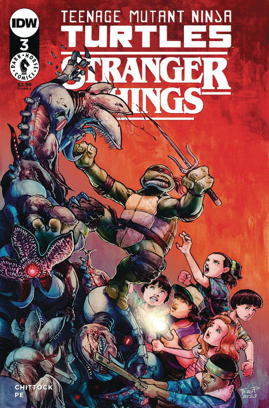 Tmnt X Stranger Things 3 (Pre-order 9/20/2023) - Heroes Cave