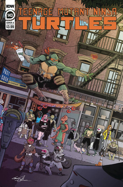 Tmnt Ongoing 143 (Pre-order 9/20/2023) - Heroes Cave