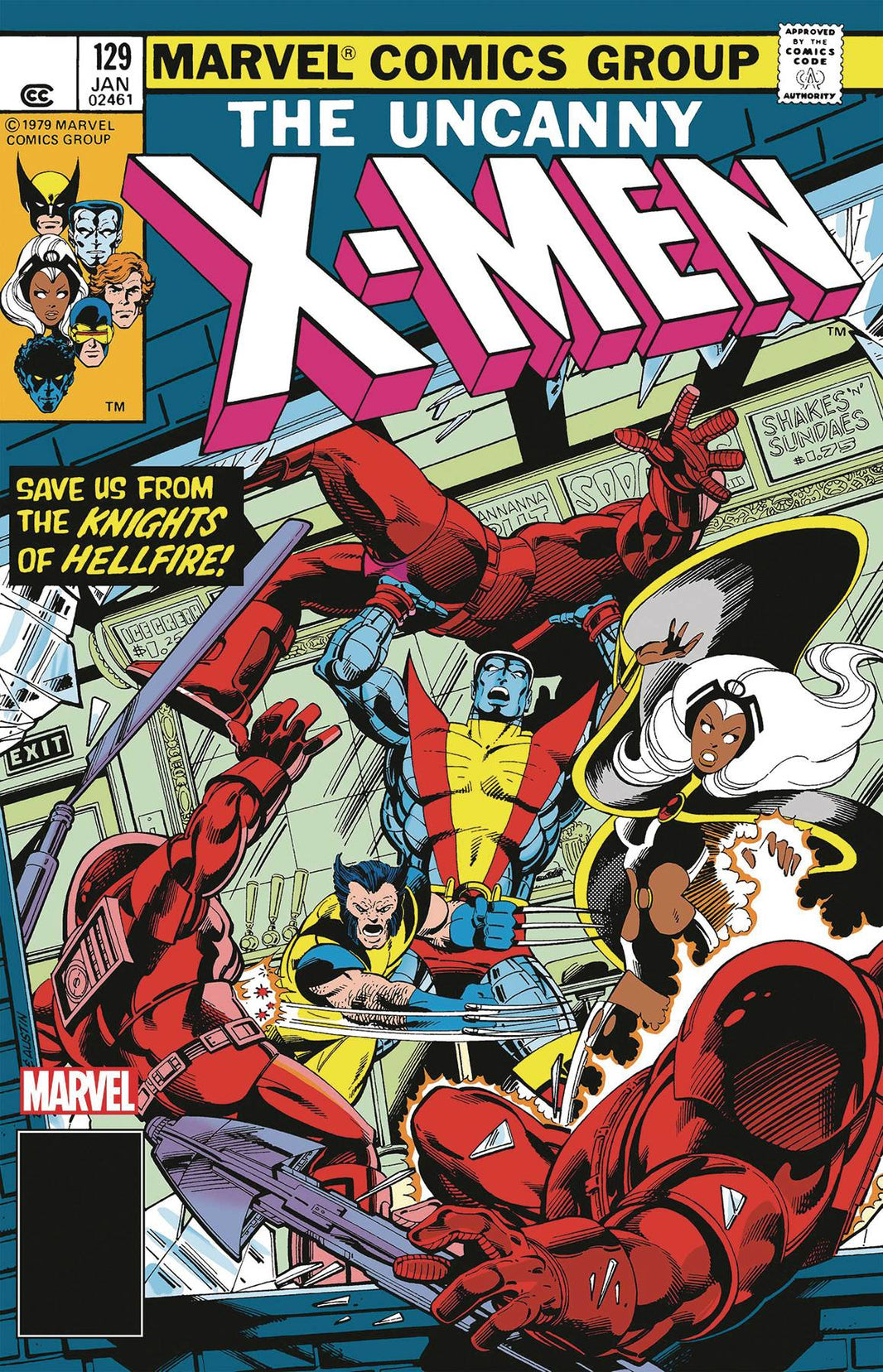 X-men 129 - Heroes Cave
